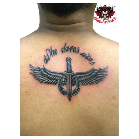 Sword with Wings Tattoo | Tattoos, Sword with wings tattoo, Wings tattoo