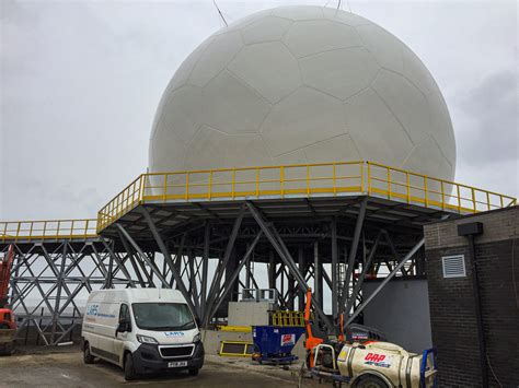 Design Fabrication and Installation of a Radome Tower | LARS Communications