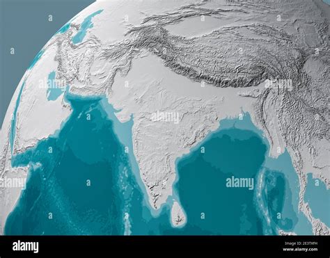Blank Physical Map Of Eurasia