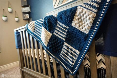 Creighton's Blanket: Free Stitch Sampler Crochet Pattern