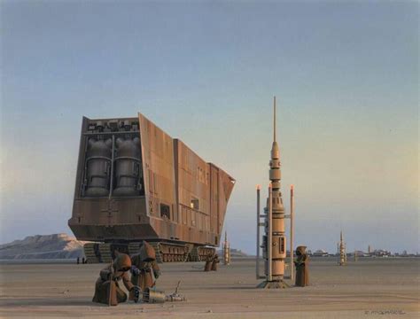 Ralph McQuarrie • Jawa Sandcrawler | A New Hope | Pinterest | Ralph mcquarrie, Star and Star ...