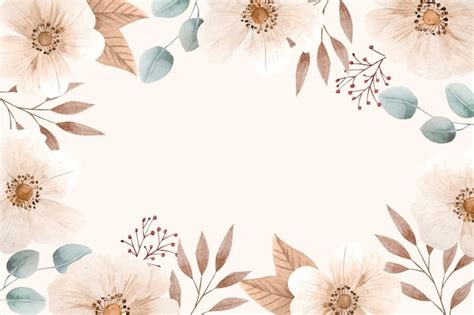 Free Vector | Hand drawn floral background