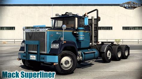 Mack Superliner Truck + Interior v2.3 (1.50.x) for ATS | Truck interior ...