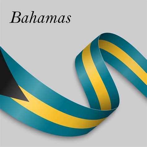 Waving ribbon or banner with flag 7659602 Vector Art at Vecteezy