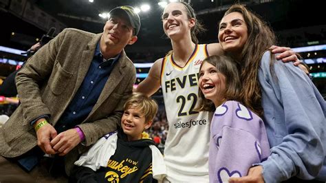 News: Ashton Kutcher and Mila Kunis' Kids Make Rare Appearance at WNBA Game -- and They Look ...