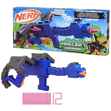 NERF Minecraft Ender Dragon Dart Blaster | Smyths Toys Ireland