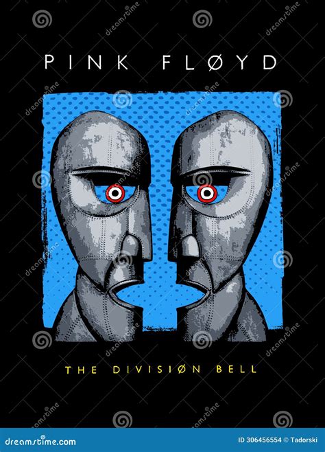 Pink Floyd. 1994 the Division Bell Vector Illustration Editorial Stock ...