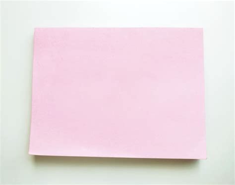 Premium Photo | Blank pink sticker with shadow on white background