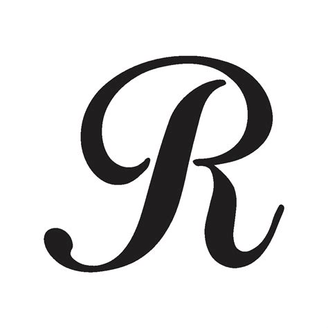 Cursive Capital R – Psfont tk