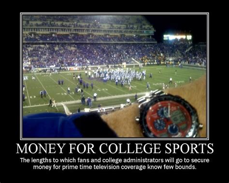 Money for College Sports | The lengths to which fans and col… | Flickr