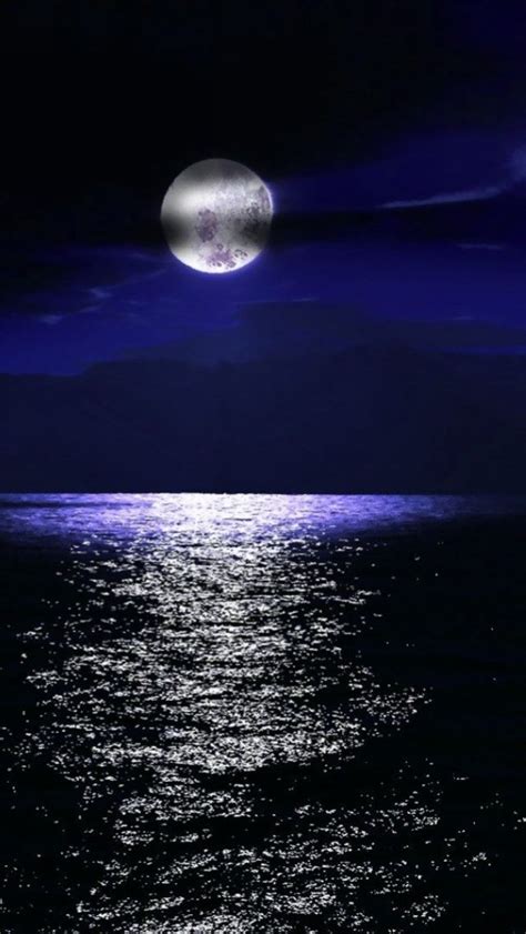 🔥 [39+] Moon Over Ocean Wallpapers | WallpaperSafari