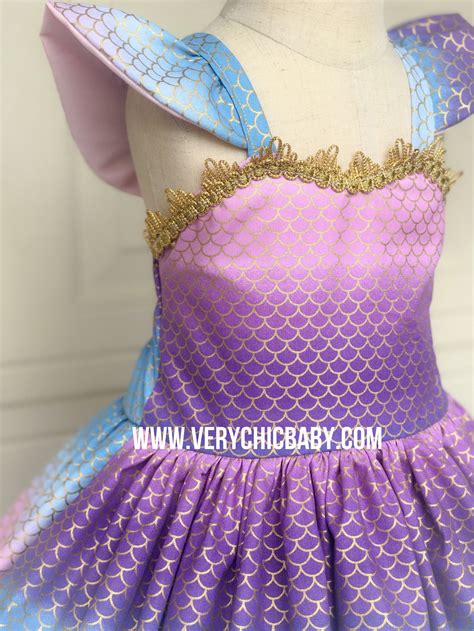 Mermaid Dress Mermaid Princess Dress - Etsy