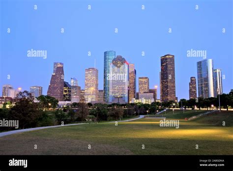 Houston Skyline, Texas Stock Photo - Alamy