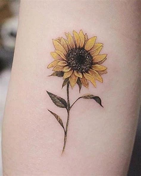 Sunflower Tattoo Ideas With Meaning | Best Flower Site