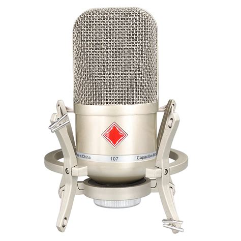 Large Diaphragm Mic Condenser Microphone For Professional Studio Recording - Buy Mic Condenser ...