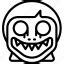 Horror Emoji - Outline icons by Smashicons