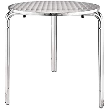 Bolero Round Bistro Table 720X700mm Restaurant Bar Cafe Commercial Dining Garden & Outdoors ...