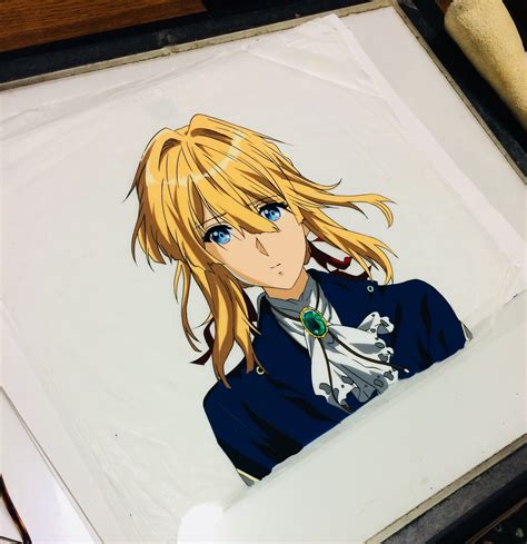 Animation Cel of Violet Evergarden : r/anime