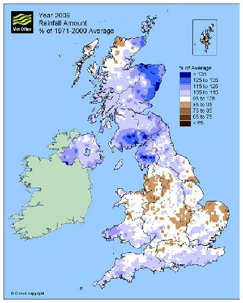 Rainfall Map