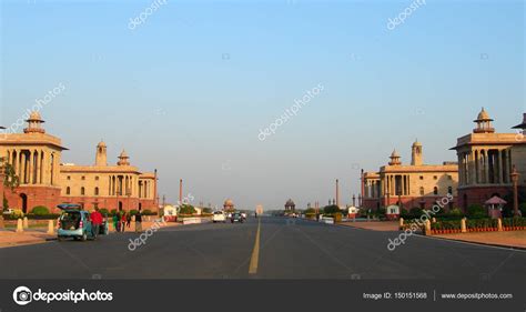 Parliament buildings in New Delhi, India Stock Photo by ©3000ad 150151568