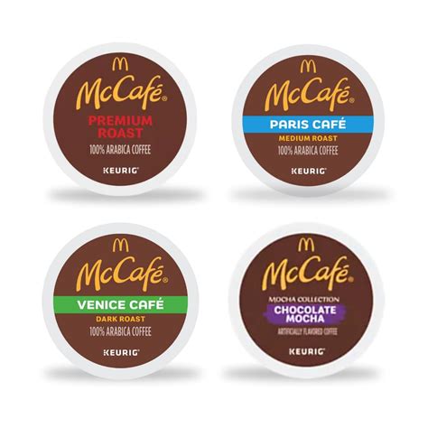 McCafe Flavored Coffee Pods Variety Pack - McCafe Coffee K Cups Global ...