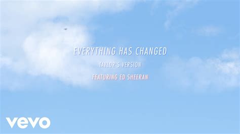 Taylor Swift - Everything Has Changed (ft. Ed Sheeran)-和訳 日本語訳 月夜ニ君ノ音想フ♪