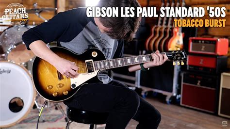 No Talking...Just Tones | Gibson Les Paul Standard '50s - Tobacco Burst ...