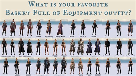 What is your favorite Basket Full of Equipment outfit? - Discussion - Nexus Mods Forums