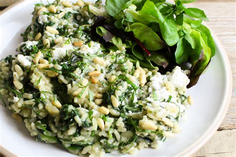 Spinach risotto recipe / Riverford