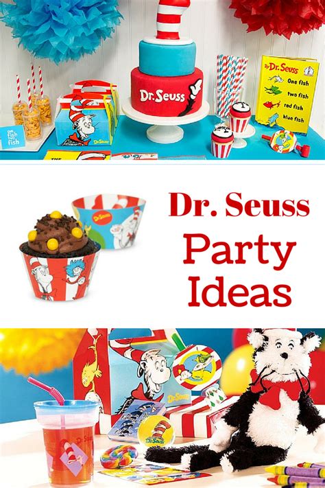 A Dr. Seuss Party Ideas from Birthday Express | Celebrate Every Day With Me