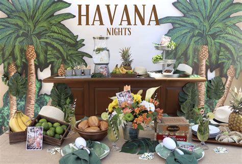 Celebrate Summer with a Havana Nights themed party! - LAURA'S little PARTY