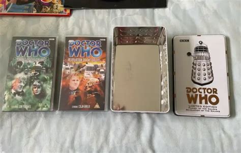 DOCTOR WHO DALEKS VHS Limited Edition Boxset Planet/Revelation of the Daleks £20.00 - PicClick UK