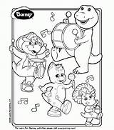 Barney Coloring Pages & Books  100% FREE And printable sketch template