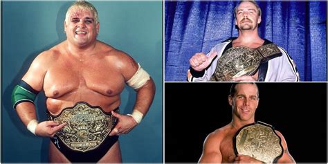 10 WCW & WWE Wrestlers You Completely Forgot Won The Big Gold Belt