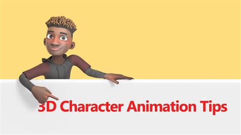 11 3D Character Animation Tips for Begginers