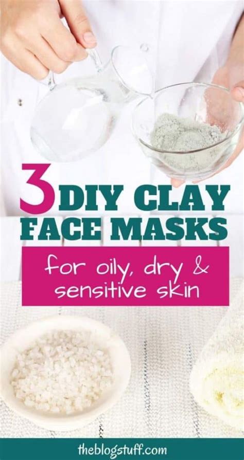 DIY Clay Mask | 3 Recipes For Oily, Dry And Sensitive Skin