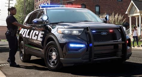 2020 Ford Police Interceptor Utility Hybrid Is 41% More Efficient Than Previous Model | Carscoops