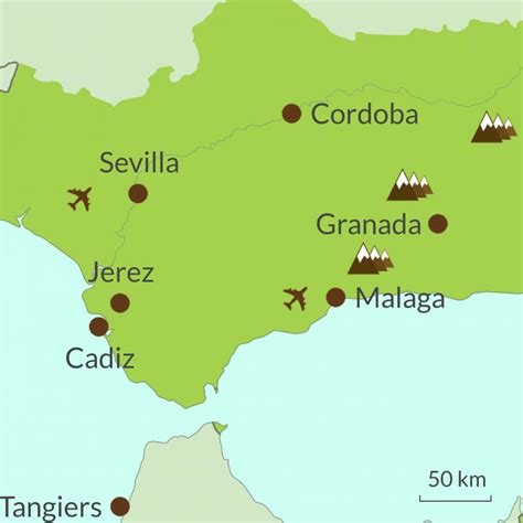 Independent, self-drive, Andalucia Tours - Caminos touring holidays