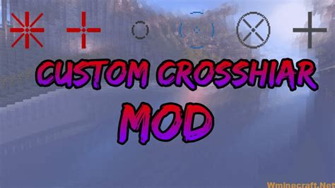 Custom Crosshair Mod-1 - World Minecraft