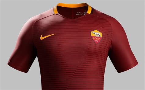 AS Roma 2016-17 Home Kit