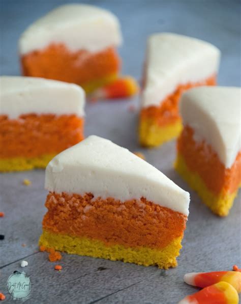 Gluten Free Candy Corn-Shaped Sugar Cookie Bars - Just As Good