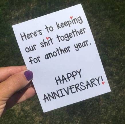 45 Trendy Funny Relationship Cards Romances | Anniversary funny ...