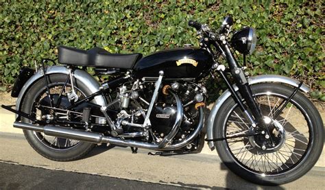 Restored Vincent Black Shadow - 1953 Photographs at Classic Bikes Restored |Bikes Restored