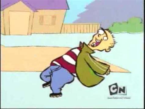 Ed from Ed Edd n Eddy running and laughing - YouTube