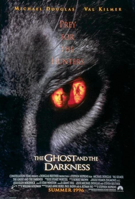 The Ghost & the Darkness | The darkness movie, Movie posters, Good movies