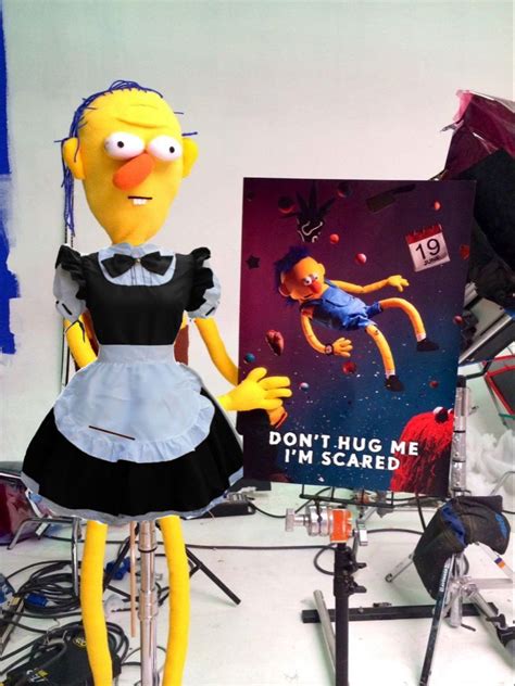 Roy in a maid dress | Don't hug me i'm scared fanart, Yellow guy, Dhmis