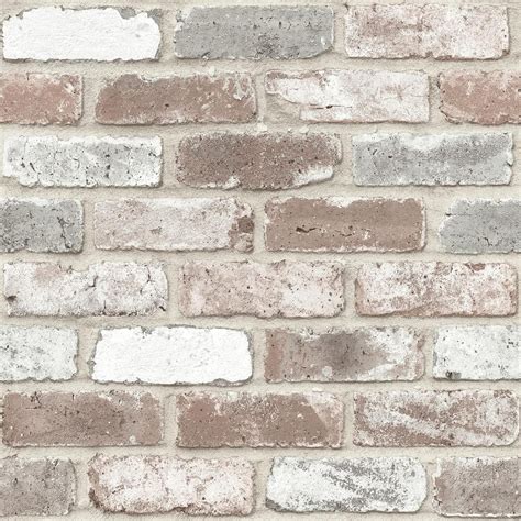 RoomMates Reclaimed Brick Peel and Stick Wallpaper RMK12194PL - The ...