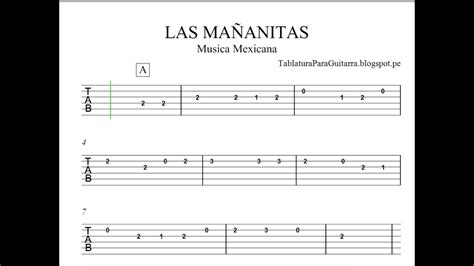 Acordes de guitarra las mananitas – Mejor música