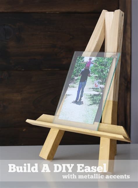 DIY Easel Picture Frame | merrypad