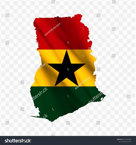 4,206 Ghana Flag In Map Images, Stock Photos & Vectors | Shutterstock